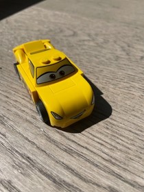 LEGO Juniors 10744 Thunder Hollow Crazy 8 Race Used No Jackson Storm (blue car)