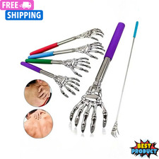 Extendable Back Scratcher Aluminum Alloy Portable Telescopic Back Massager