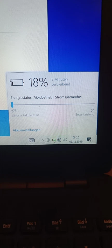 Acer Aspire E5-551G-T4TL - AMD FX - 1TB HDD - 8GB RAM - Windows 10 Notebook - Bild 3 von 4