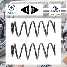 2x ORIGINAL® Sachs 998 115 Fahrwerksfeder Vorne passend für Ford Fiesta V