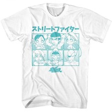 Street Fighter - STREET FIGHTER CHIBI CHARACTERS Adult Shirt
