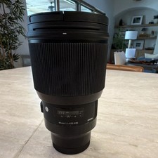 Sigma 85mm f/1.4 Art Lens Full Frame Portrait...