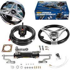 For Yamaha/Suzuki/Honda/Mercury 300HP Outboard Hydraulic Steering System Kit
