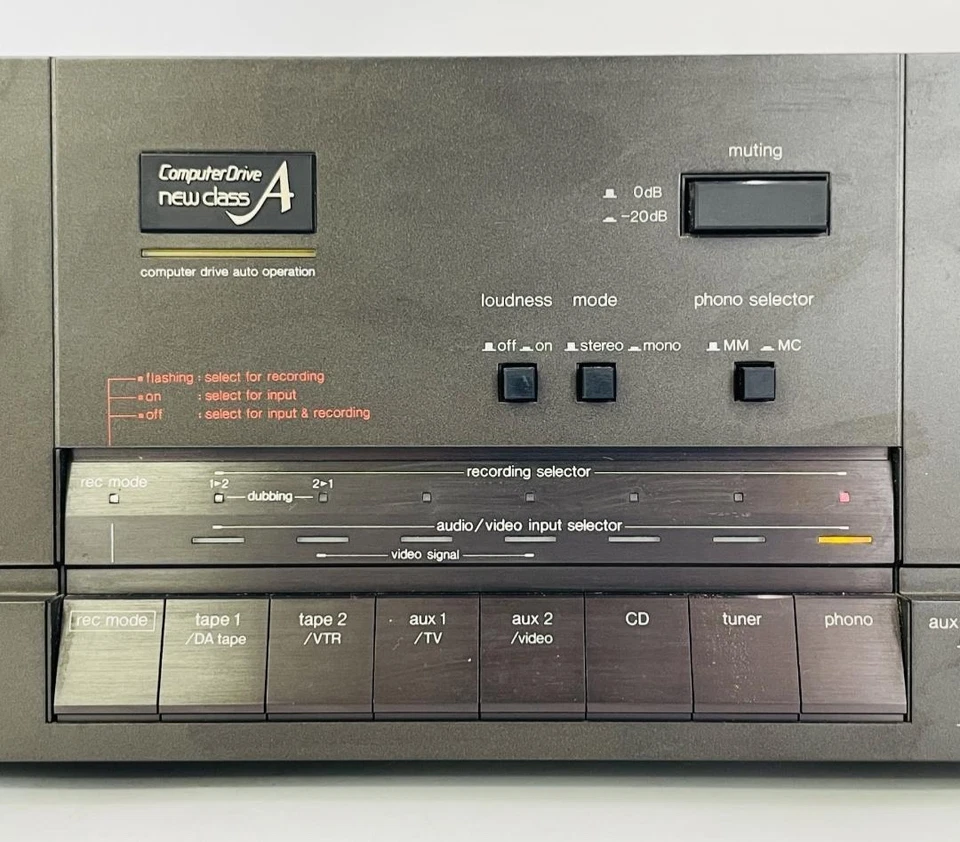 Amplificador integrado Technics SU-V7X usado de Japón M Foto 3 de 4