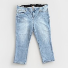 Torrid Crop Bombshell Skinny Premium Stretch Jeans Size 20 Blue Denim