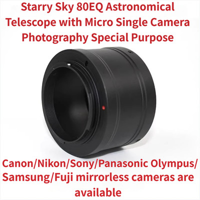 Celestron 80EQ Astrophotography Adapter for Canon Nikon Sony Mirrorless Cameras