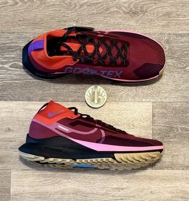 Nike React Pegasus Trail 4 GTX  Rosewood  FD0875-600 Women s 9.5, Men s 8