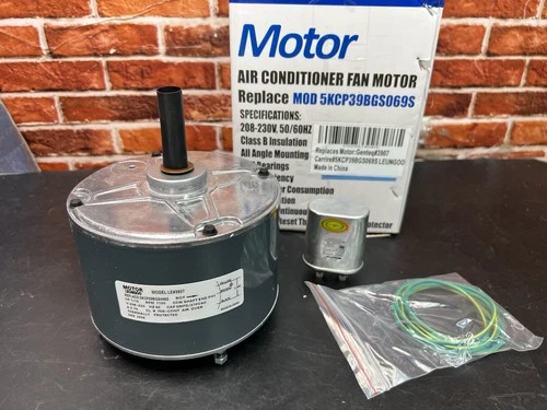 Condenser Fan Motor for Carrier 5KCP39BGS069S GE 3907 Genteq 3S001 G3907 Replace