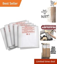 Plastic Dust Collector Replacement Bags 5 Pack 20in Diameter 43in Long