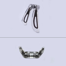 Soft Silicone Glasses Saddle Bridge Eyeglass Nose Pads U Shape Metal Core and...