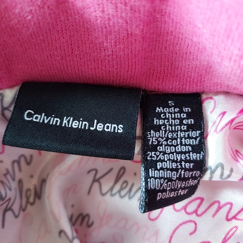 Calvin Klein Jeans Pink Pea Coat Size 5 - Picture 5 of 7
