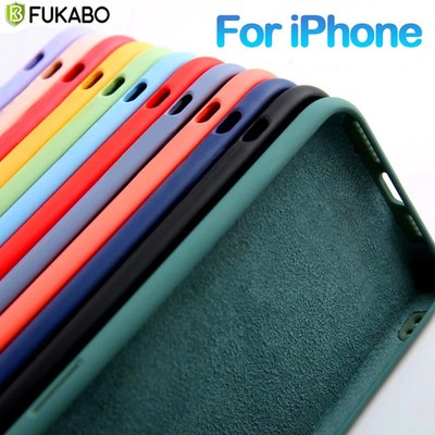 Liquid Silicone Shockproof Phone Case Compatible with iPhone 15 14 13 12 11