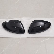 For Citroen C3 Peugeot 208 2008 Wing Mirror Cover Cap Gloss Black Right & Left