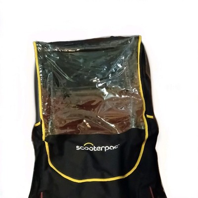 Scooterpac Single Lightweight Foldable Stroller, Black/Yellow, Unisex