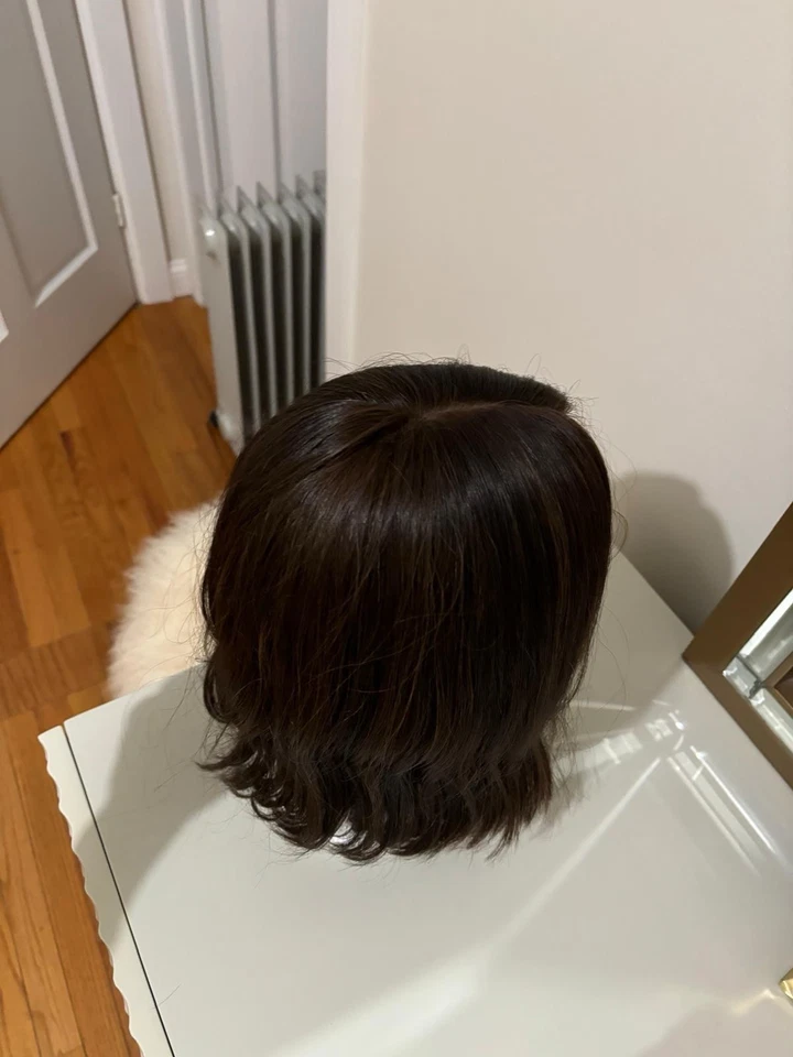 Еврейский парик Irene коричневый короткая маленькая крышка б/у - Изображение 4 из 4