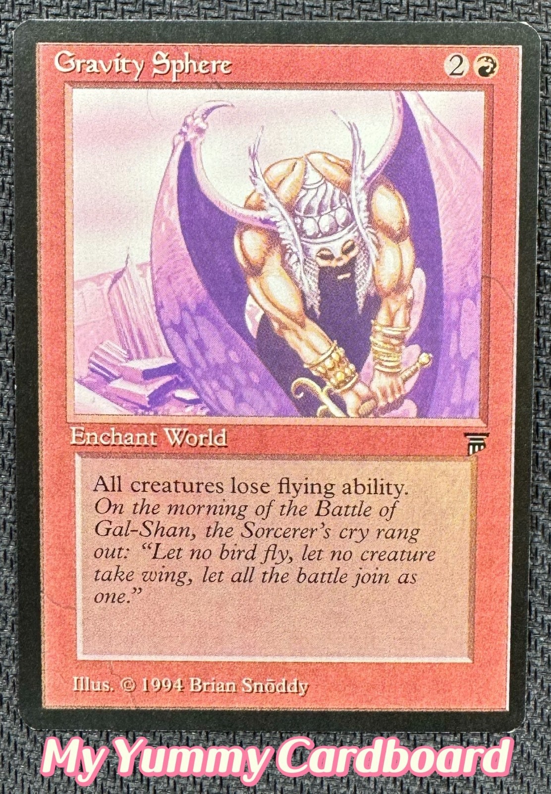 MTG Legends Gravity Sphere — Near Mint | Legends 1994