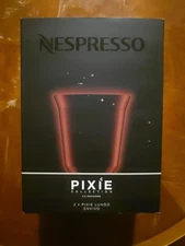 Nespresso Collections Espresso Cups Set of 2 Pixie Lungo 5.5 Designers Open Box