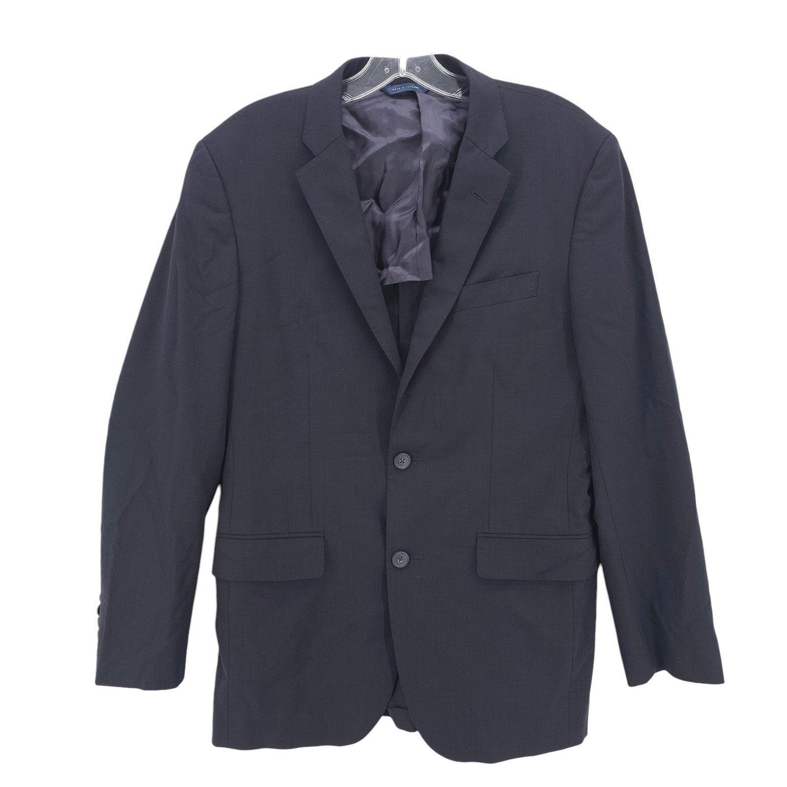 BROOKS BROTHERS  Milano Brookscool REDA 100% Wool Blue Sport Coat Blazer 38R