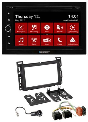 Blaupunkt MP3 DVD Bluetooth DAB 2DIN USB Autoradio für Chevrolet Opel GT 07-09