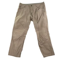 Kuhl Revolvr Pants Mens 40x30 Tan Beige Straight Fit Outdoor Utility Hiking