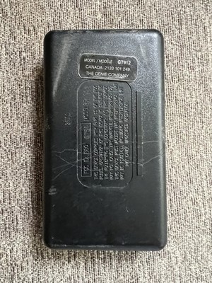Genie 1 GT50/90/912 1-Button Garage Opener Remote Control 12 Dip