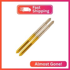 2 pcs 8-40 UN Thread Tap, M2 HSS #8-40 UN Machine Tap Right Hand