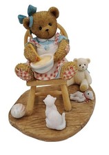 CHERISHED TEDDIES MIRANDA  DEB, CT0117 HTF BLUE BOW CHARTER TEDDY BEAR FIGURINE