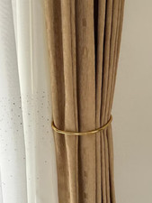 Edle Gardinenhalter / Raffhalter (Messing)