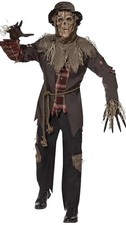 NEW Haunting Scarecrow Costume KID Size Small/Medium complete outfit 7 PCS