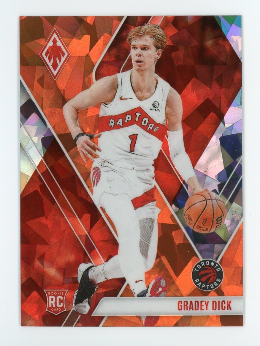 2023-24 Panini Phoenix RC #282 Gradey Dick Orange Ice Phoenix /249 Rookie