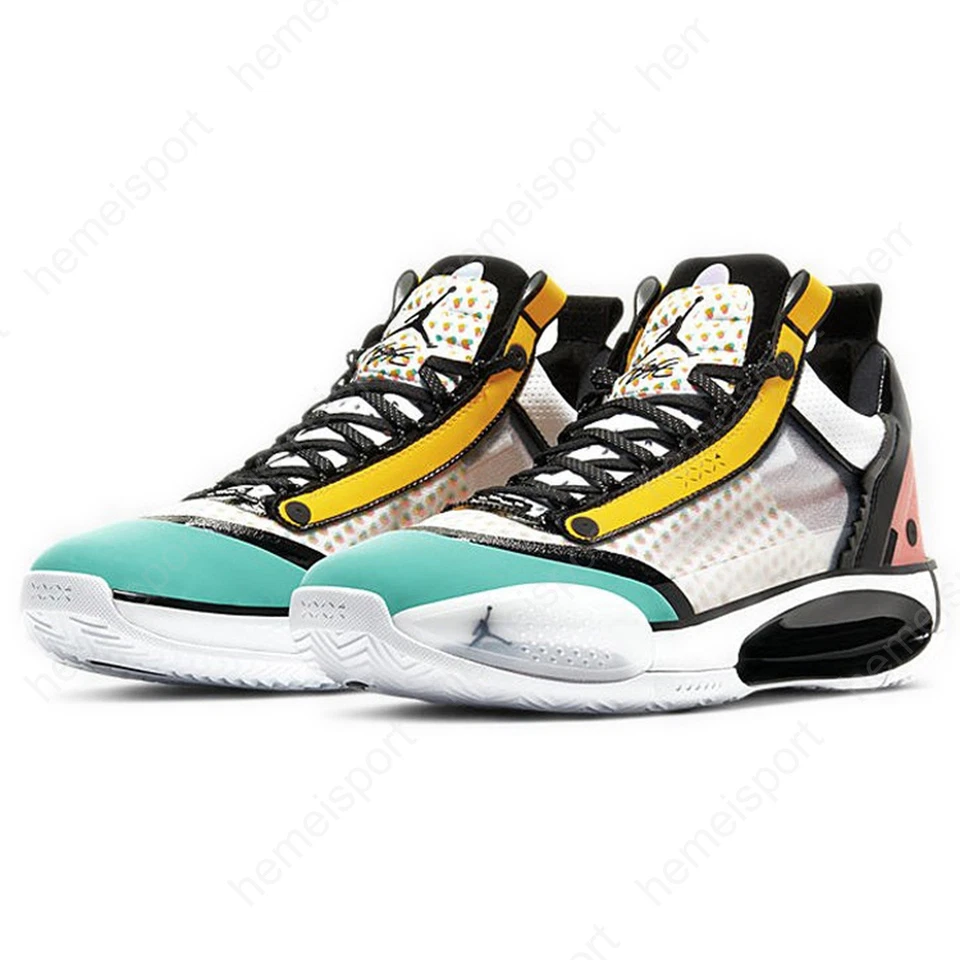Air Jordan 34 Low Guo Ailun CZ7748-100 Foto 3 de 4