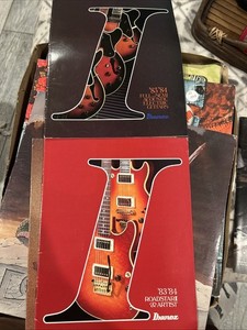 1983-1984  Ibanez Roadstar II and Artist electric guitar catalog Japan 4 Total