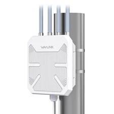 WAVLINK Outdoor WiFi 6 Extender AX1800, Wireless Outdoor Access Point, Long R...