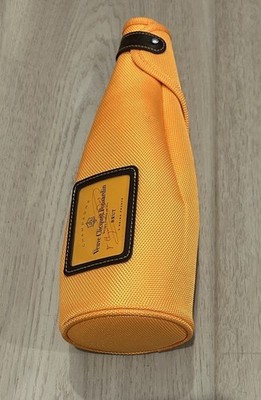Veuve Clicquot Brut Ice Jacket Champagne Orange Insulated Carrying Case NWOT