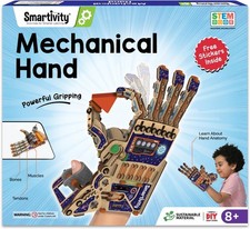 Smartivity DIY Robotic Mechanical Hand STEM Toy for Kids 8-14 Years Old Parent