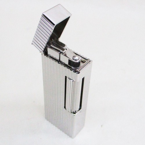 Dunhill accendino a gas rullo argento DU25FRR1111040TU 9914 - Foto 2 di 9
