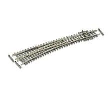 Peco SL-E387F Code 55 Electrofrog Curved Left Hand Point (US IMPORT)