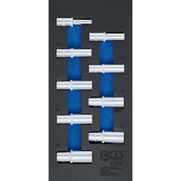 Bgs 4057 Werkstattwageneinlage 1/3: SteckschlüSsel-EinsäTze Sechskant 12,5Mm