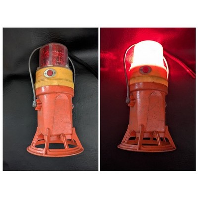 Starlite Beacon Strobe Warning Light Orange Construction Emergency Flare 215-CL