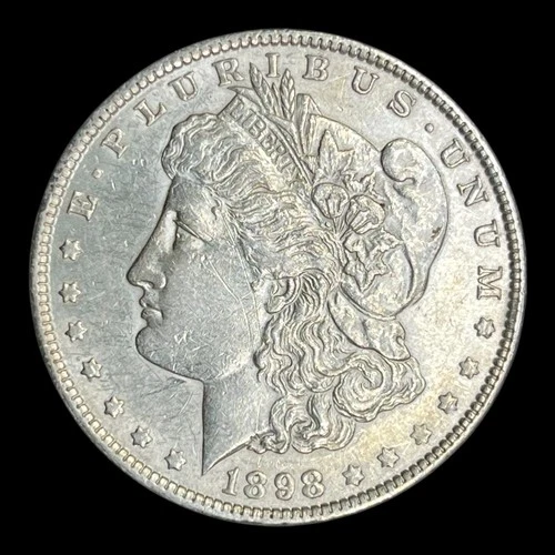 1898 Morgan Silver Dollar, BU
