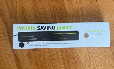 Emberstrip 8AV+ Energy Saving Efficient Power Strip (ESUSAV8-ET-10C)