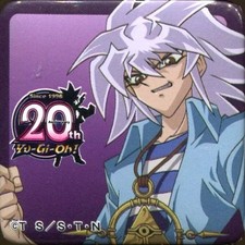 Yu-Gi-Oh! Yami Bakura Badge 40x40mm Cube Collection Character Pin Used