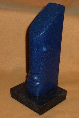 Kubismus Falko Hamm Halle Berlin Kunst Skulptur Gesicht Kopf + Signatur Cubism