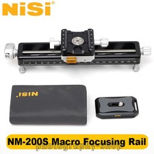 NiSi NM-200S Macro Focusing Rail Precision Focus Slider QR for Macro Photography