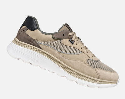 Schuhe Sneaker Geox U Spherica Actif X1 beige