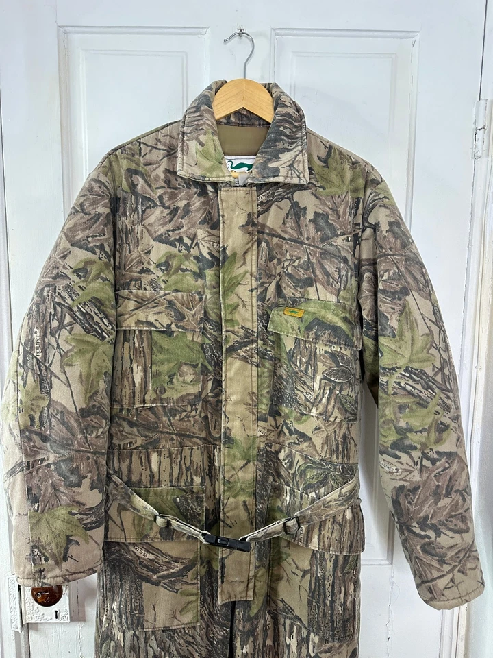 Duxbak Realtree Camo Vintage Insulated Coveralls Men’s Large Regular 42-44 Vtg - Image 2 of 4
