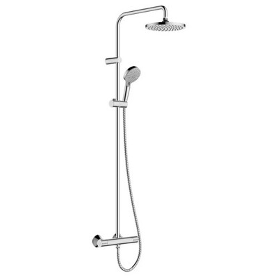hansgrohe Vernis Blend Duschsystem 200 1 jet EcoSmart mit Brausethermostat