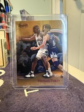 1998-99 Bowman's Best Michael Finley #55 Dallas Mavericks 1042