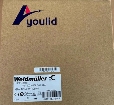 1469510000 PRO ECO 480W 24V 20A 1PC New Weidmuller POWER SUPPLY US Free tax