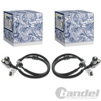2X Vemo ABS-SENSOR Raddrehzahl Hinten Passend FüR CitroËN Evasion Jumpy Fiat SCU